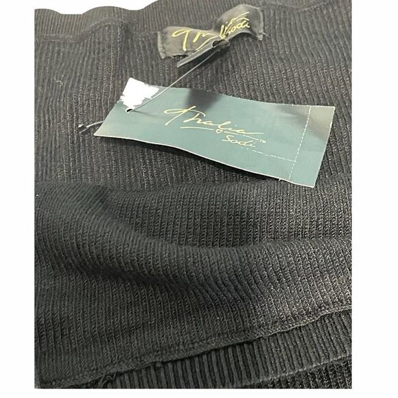 Thalia Sodi‎ Off The Shoulder Sweater Black Large - Picture 12 of 13